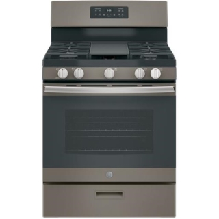ACE Rent To Own |GE Slate GE 30in Gas Range - Slate | Rent To Own Appliances in Nebraska & Iowa | Rent to Buy Ranges